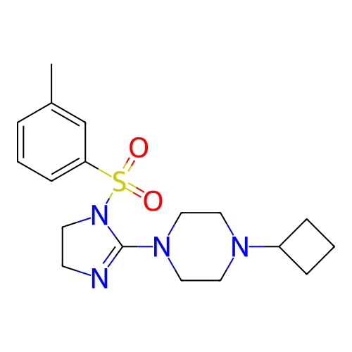 Chemical structure of BindingDB Monomer ID 345394