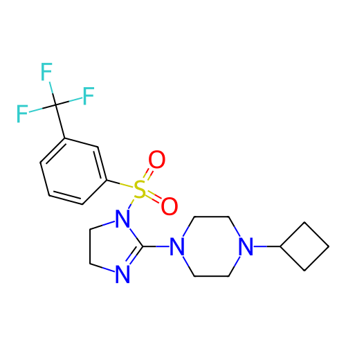 Chemical structure of BindingDB Monomer ID 345395