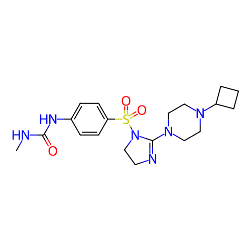 Chemical structure of BindingDB Monomer ID 345398
