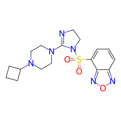 Chemical structure of BindingDB Monomer ID 345399