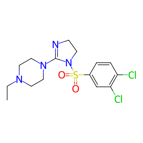 Chemical structure of BindingDB Monomer ID 345404