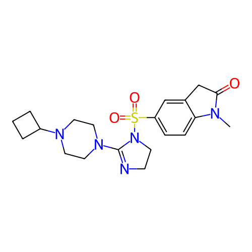 Chemical structure of BindingDB Monomer ID 345406