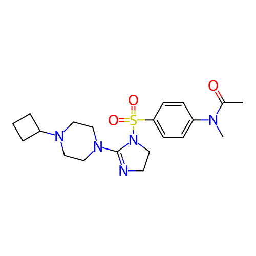 Chemical structure of BindingDB Monomer ID 345407
