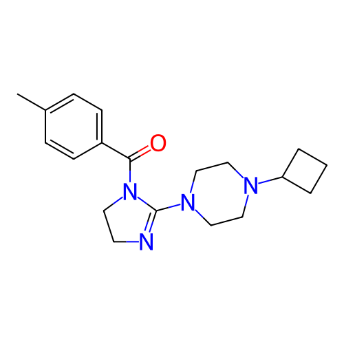 Chemical structure of BindingDB Monomer ID 345419
