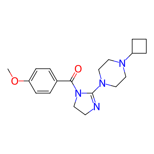 Chemical structure of BindingDB Monomer ID 345424
