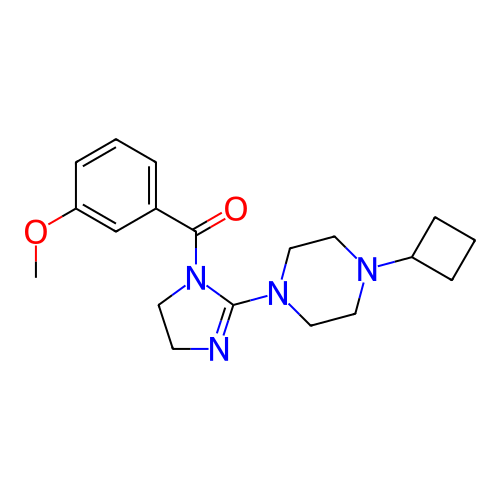Chemical structure of BindingDB Monomer ID 345425