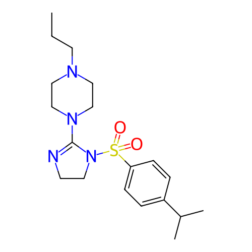 Chemical structure of BindingDB Monomer ID 345427