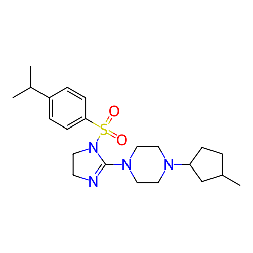 Chemical structure of BindingDB Monomer ID 345429