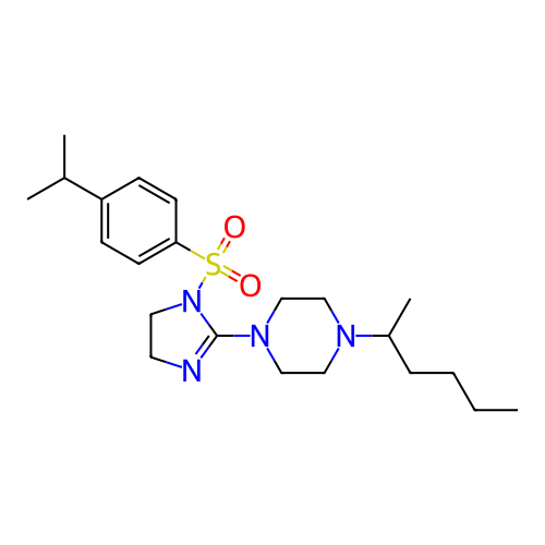 Chemical structure of BindingDB Monomer ID 345431