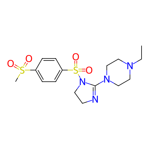 Chemical structure of BindingDB Monomer ID 345436
