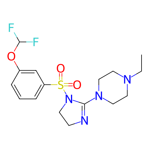 Chemical structure of BindingDB Monomer ID 345439