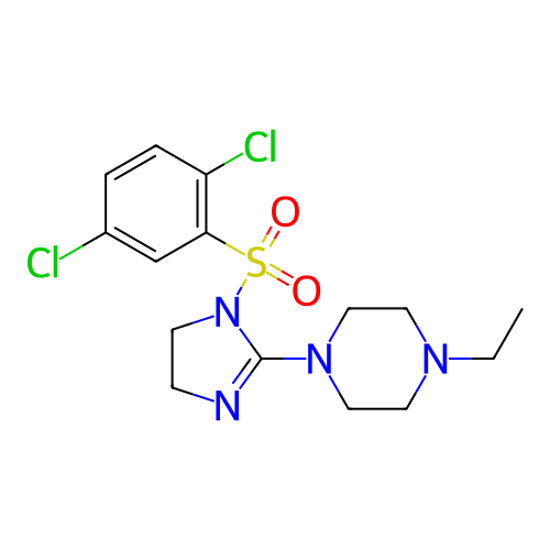 Chemical structure of BindingDB Monomer ID 345441