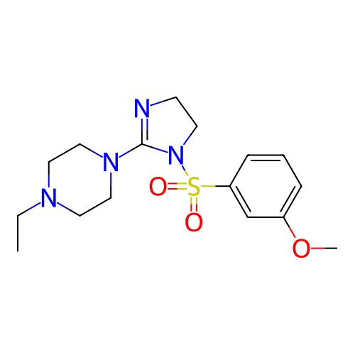Chemical structure of BindingDB Monomer ID 345450