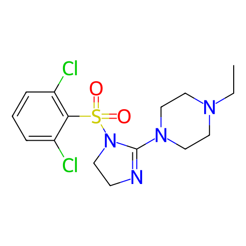 Chemical structure of BindingDB Monomer ID 345453