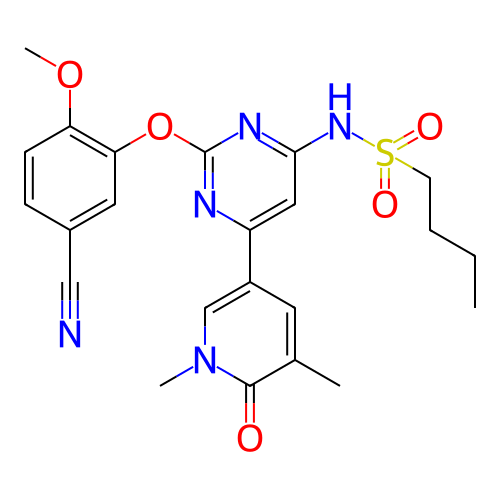 Chemical structure of BindingDB Monomer ID 345465