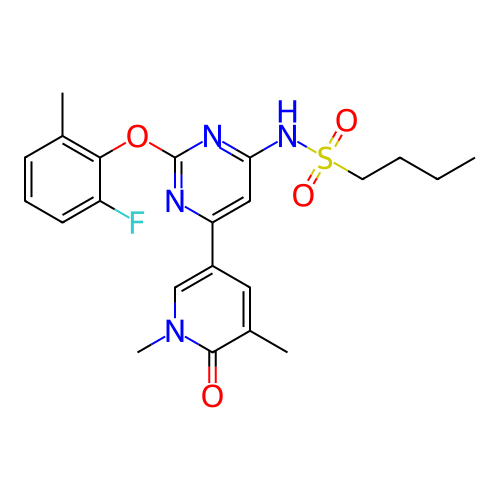 Chemical structure of BindingDB Monomer ID 345474