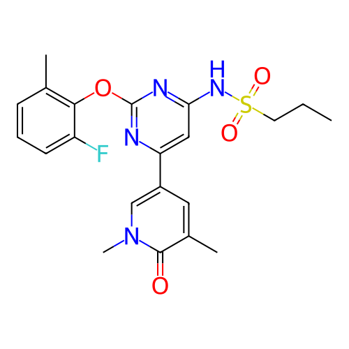 Chemical structure of BindingDB Monomer ID 345476