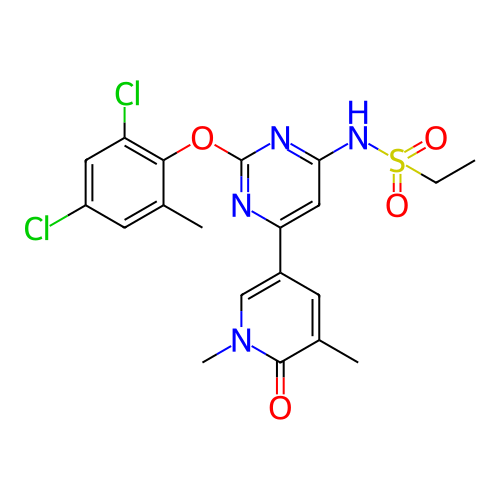 Chemical structure of BindingDB Monomer ID 345481