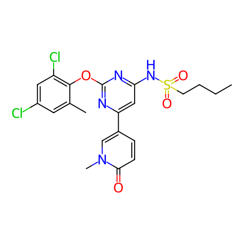 Chemical structure of BindingDB Monomer ID 345487