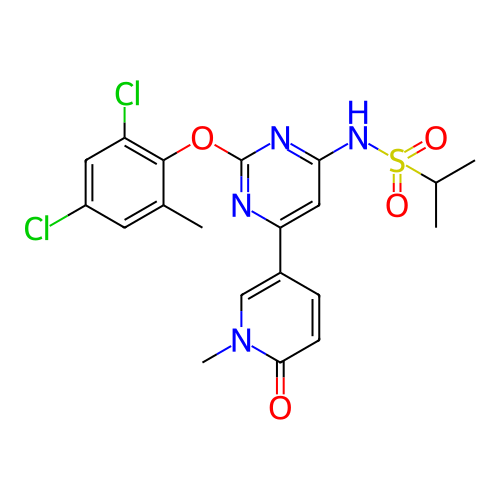 Chemical structure of BindingDB Monomer ID 345489