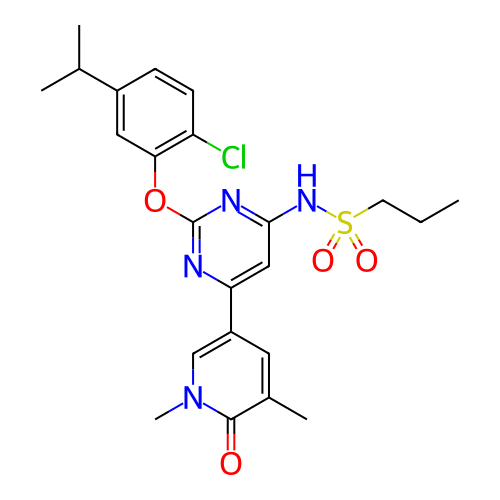 Chemical structure of BindingDB Monomer ID 345494