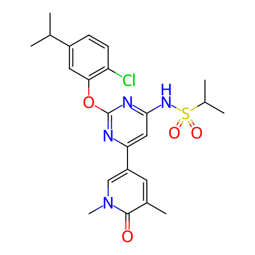 Chemical structure of BindingDB Monomer ID 345495
