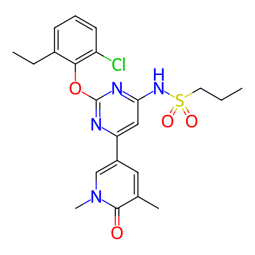 Chemical structure of BindingDB Monomer ID 345497