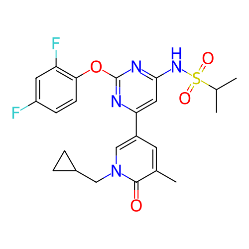 Chemical structure of BindingDB Monomer ID 345504