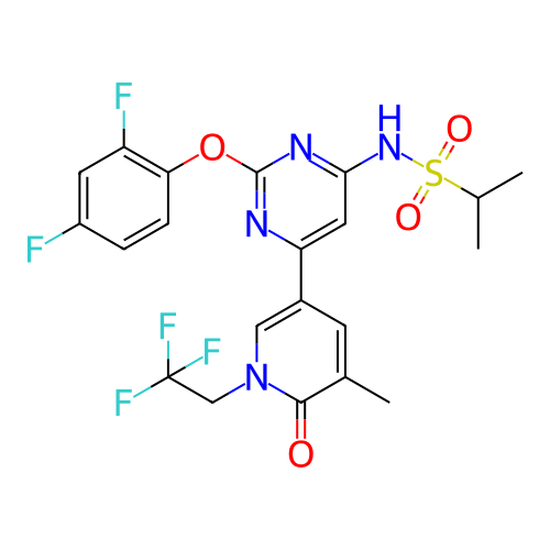 Chemical structure of BindingDB Monomer ID 345507
