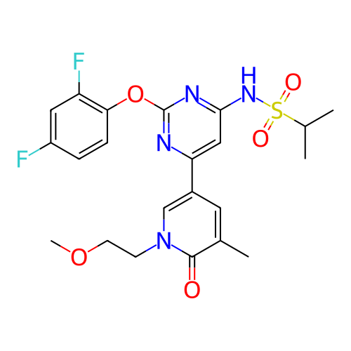 Chemical structure of BindingDB Monomer ID 345508