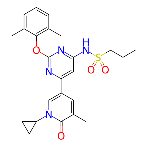 Chemical structure of BindingDB Monomer ID 345509