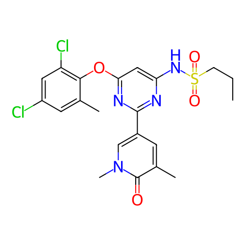 Chemical structure of BindingDB Monomer ID 345515