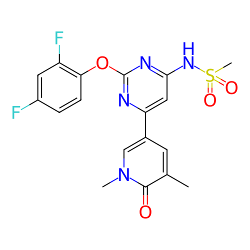 Chemical structure of BindingDB Monomer ID 345516