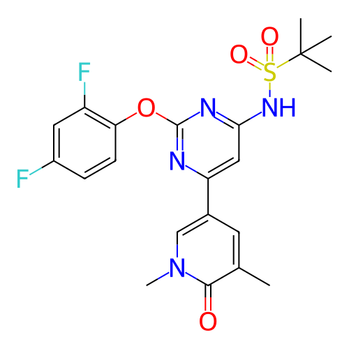 Chemical structure of BindingDB Monomer ID 345520