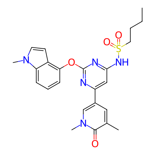Chemical structure of BindingDB Monomer ID 345530
