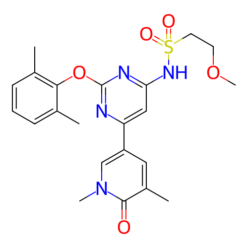 Chemical structure of BindingDB Monomer ID 345533