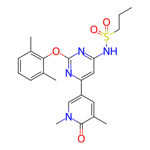 Chemical structure of BindingDB Monomer ID 345535