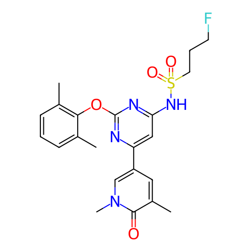 Chemical structure of BindingDB Monomer ID 345536