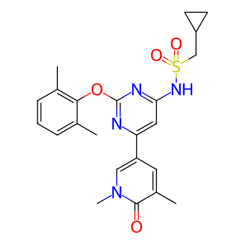 Chemical structure of BindingDB Monomer ID 345537