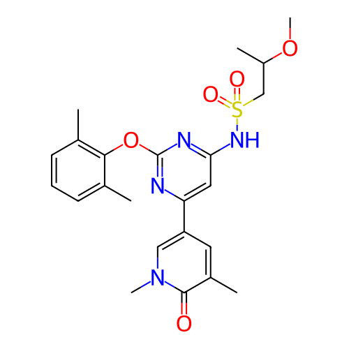 Chemical structure of BindingDB Monomer ID 345540