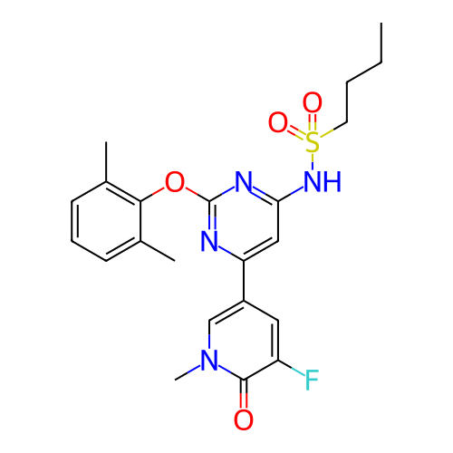 Chemical structure of BindingDB Monomer ID 345541