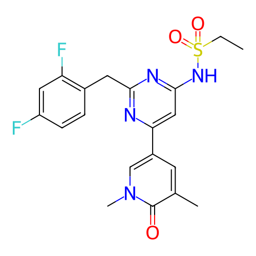 Chemical structure of BindingDB Monomer ID 345549