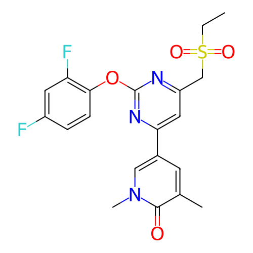Chemical structure of BindingDB Monomer ID 345551