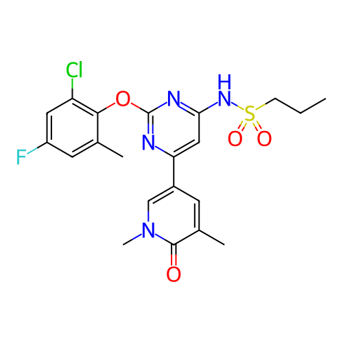 Chemical structure of BindingDB Monomer ID 345554