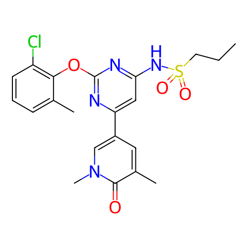 Chemical structure of BindingDB Monomer ID 345556