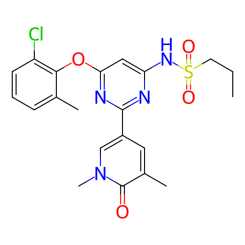 Chemical structure of BindingDB Monomer ID 345562