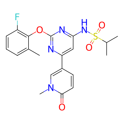 Chemical structure of BindingDB Monomer ID 345574