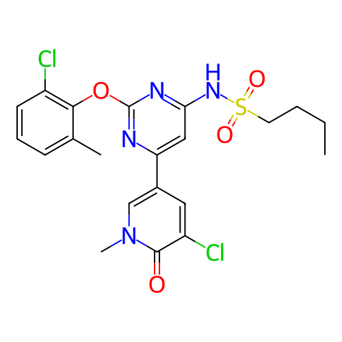 Chemical structure of BindingDB Monomer ID 345576