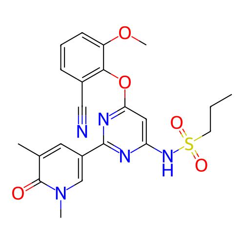 Chemical structure of BindingDB Monomer ID 345585