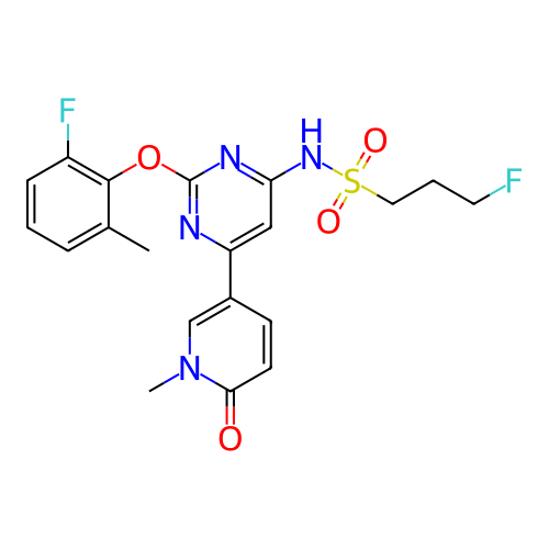 Chemical structure of BindingDB Monomer ID 345591